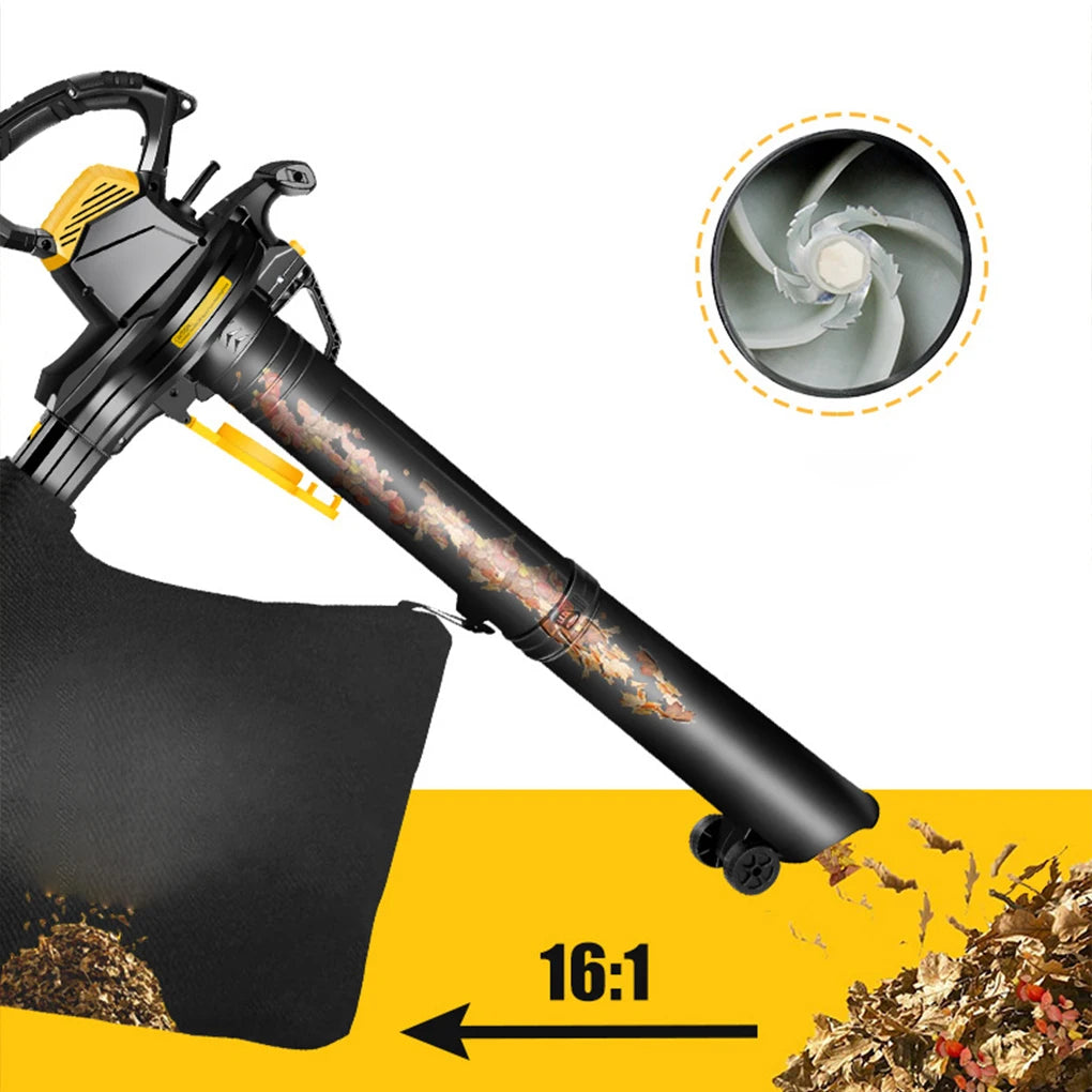 Garden Leaf Blower Cordless Suction Machine High Power Strong Dust Removal Leaf Cleaning Blowing Dust Blowing Suction Machine