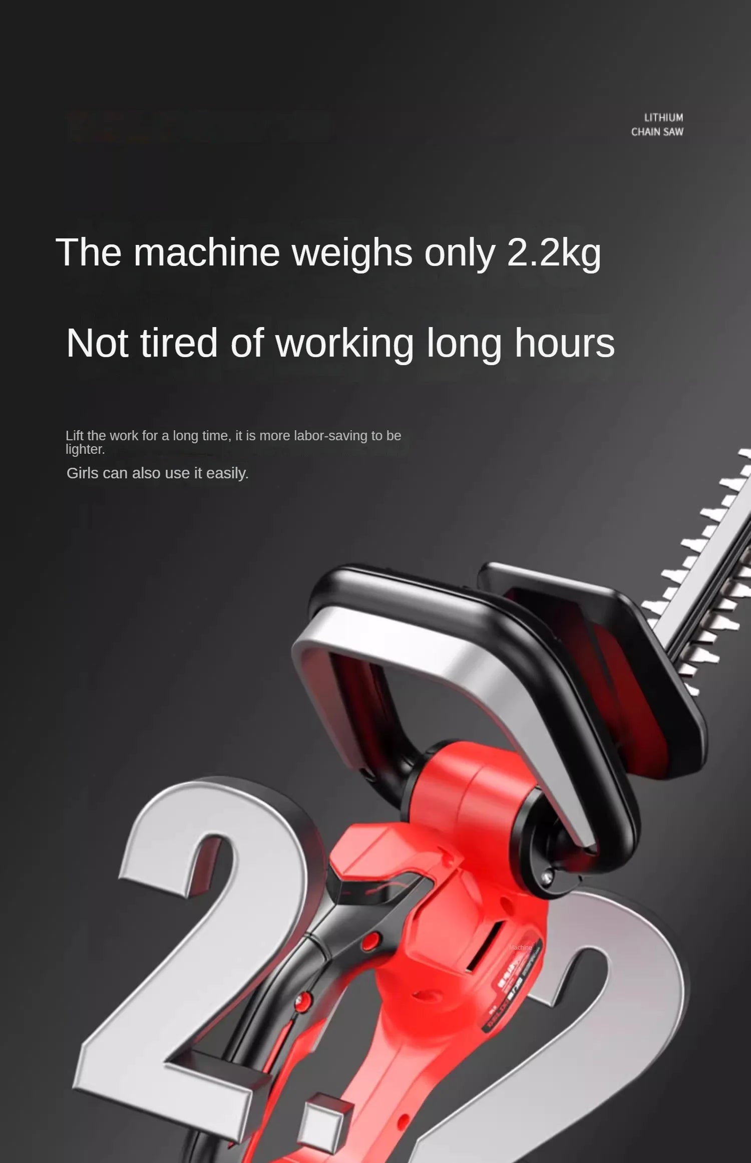 Powerful and Portable Hedge Trimmer for Efficient Garden Maintenance