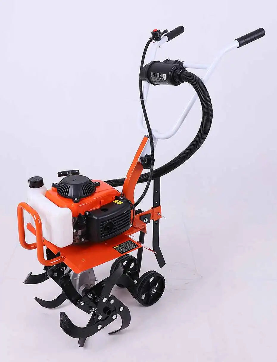 Gasoline Micro Cultivator Agricultural Garden Tools Gasoline Multi-function Minitype Rotary Tiller Machinery for Far