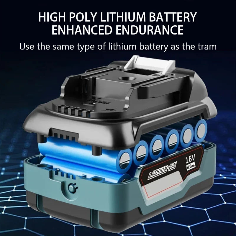 3800W Brushless Cordless Leaf Blower 480CFM Powerful Air Snow Blower Speed Adjustable for Patio Lawn Care Cleaning