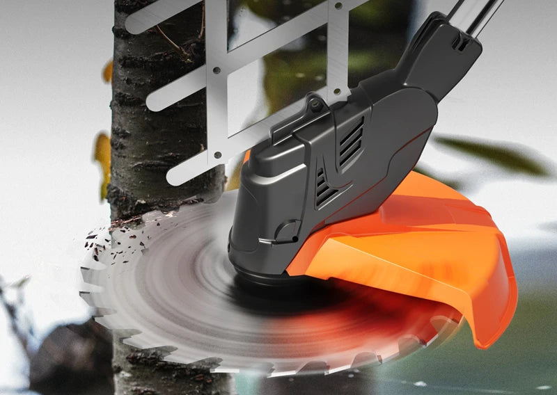 21V Large Power Brushless Motor Lawn Mower Grass Cutting Electric Portable Cordless Garden Grass Trimmers Cutter