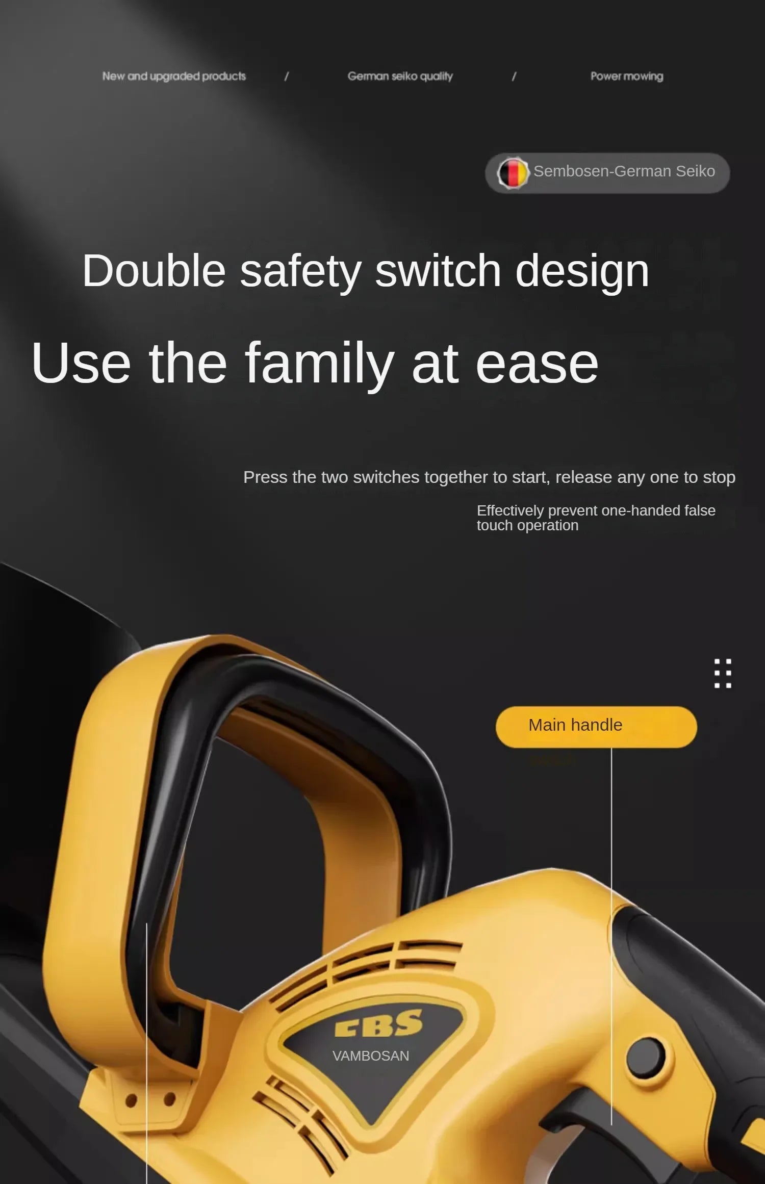 Cordless Electric Hedge Trimmer with Pruner and Shears for Garden and Lawn Maintenance A