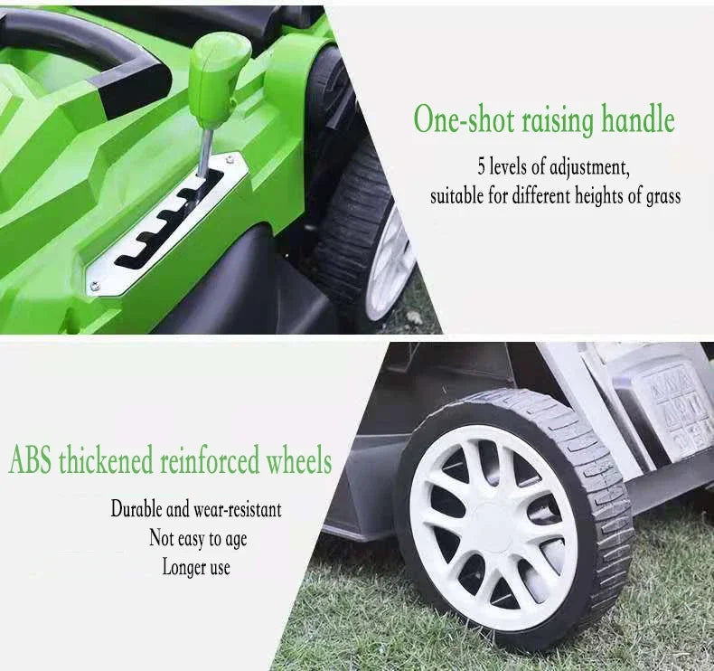 Grass Cutter gas Lawn mower electric lawn mower hand-pushed small househo multi-functional robot lawn mower with charger